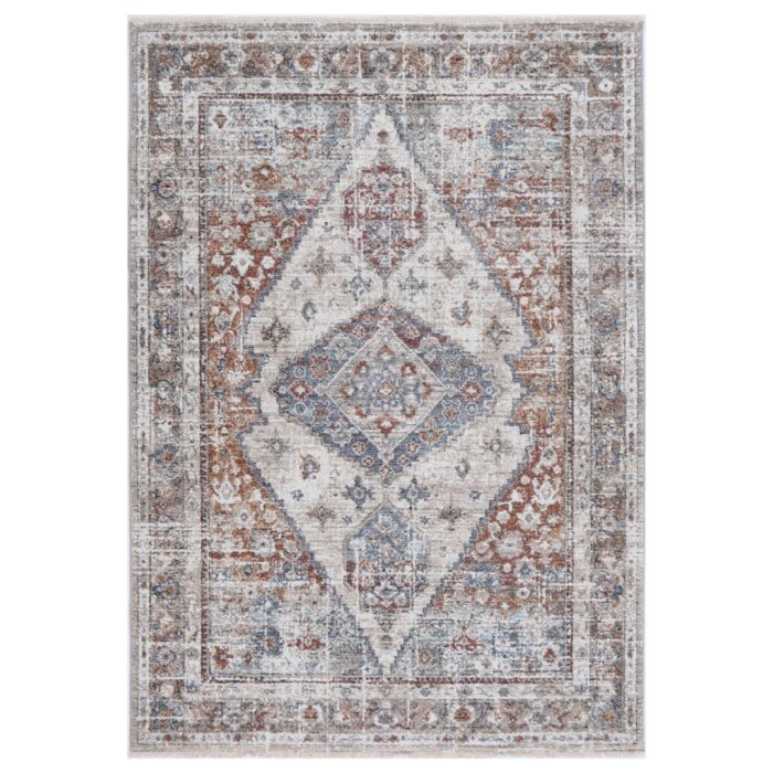Timeless Maryland Shriaz Multi Traditional Soft Rug enhances any room with global inspired design and durable easy clean fibers