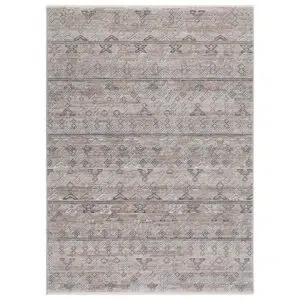 Maryland Sivas Ash Tribal Soft Rug adds elegant touch to any room perfect fit durable easy maintain machine made in Turkey ideal modern living cozy atmosphere