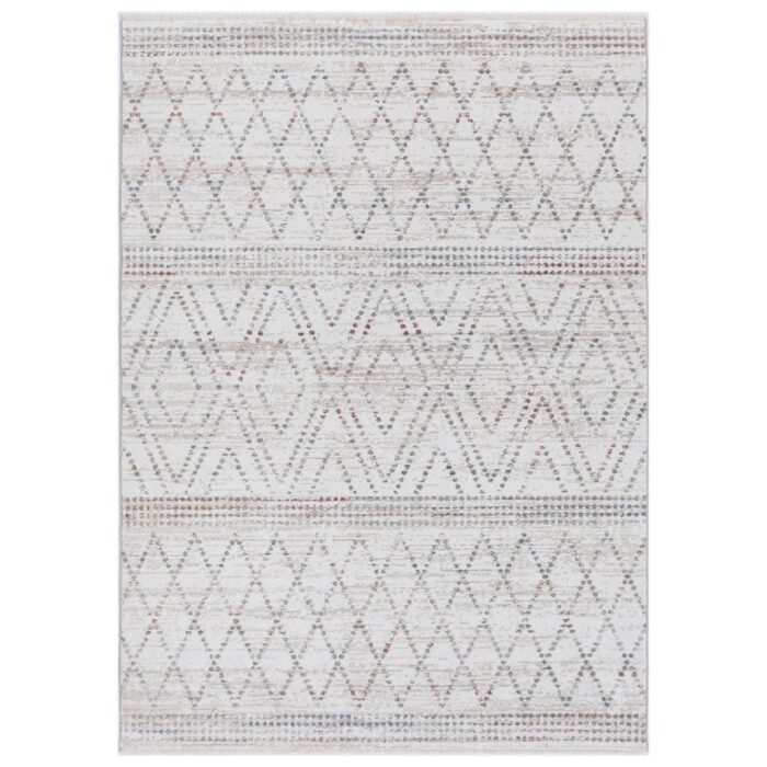 Maryland Tabriz Beige Geometric Soft Rug adds timeless elegance to any room with durable high quality synthetic yarns and precision craftsmanship