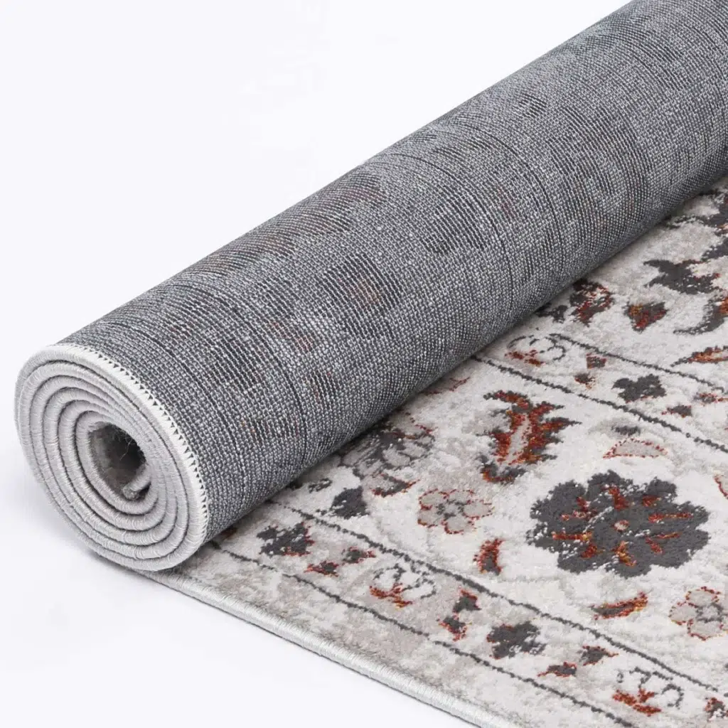 Porto Edward Ivory Red Traditional Rug global inspired design durable easy maintain versatile sizes soft comfortable feel craftsmanship