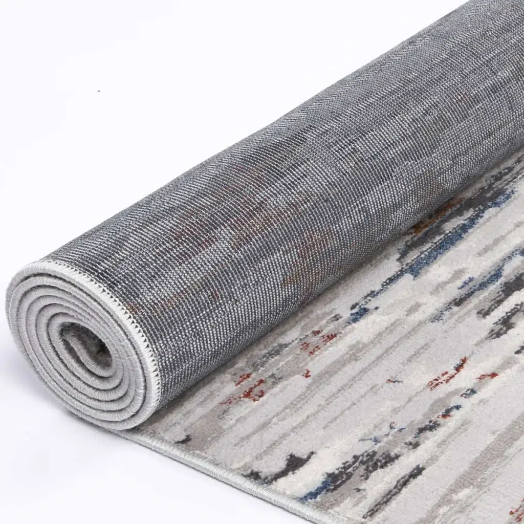 Global inspired Thomas Grey multi abstract rug adds elegance to any home decor