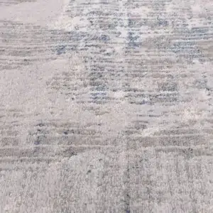 Geometric grey blue rug Porto versatile design global inspiration easy integrate durable living room bedroom dining area