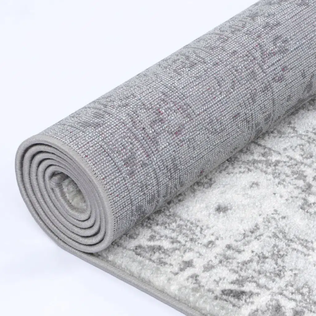 Timeless elegance Provence Montpellier grey traditional rug inspired by Southern France fields and hills