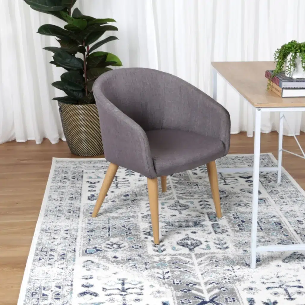 Timeless Provence Nimes Blue Grey Traditional Rug Inspired by Southern France