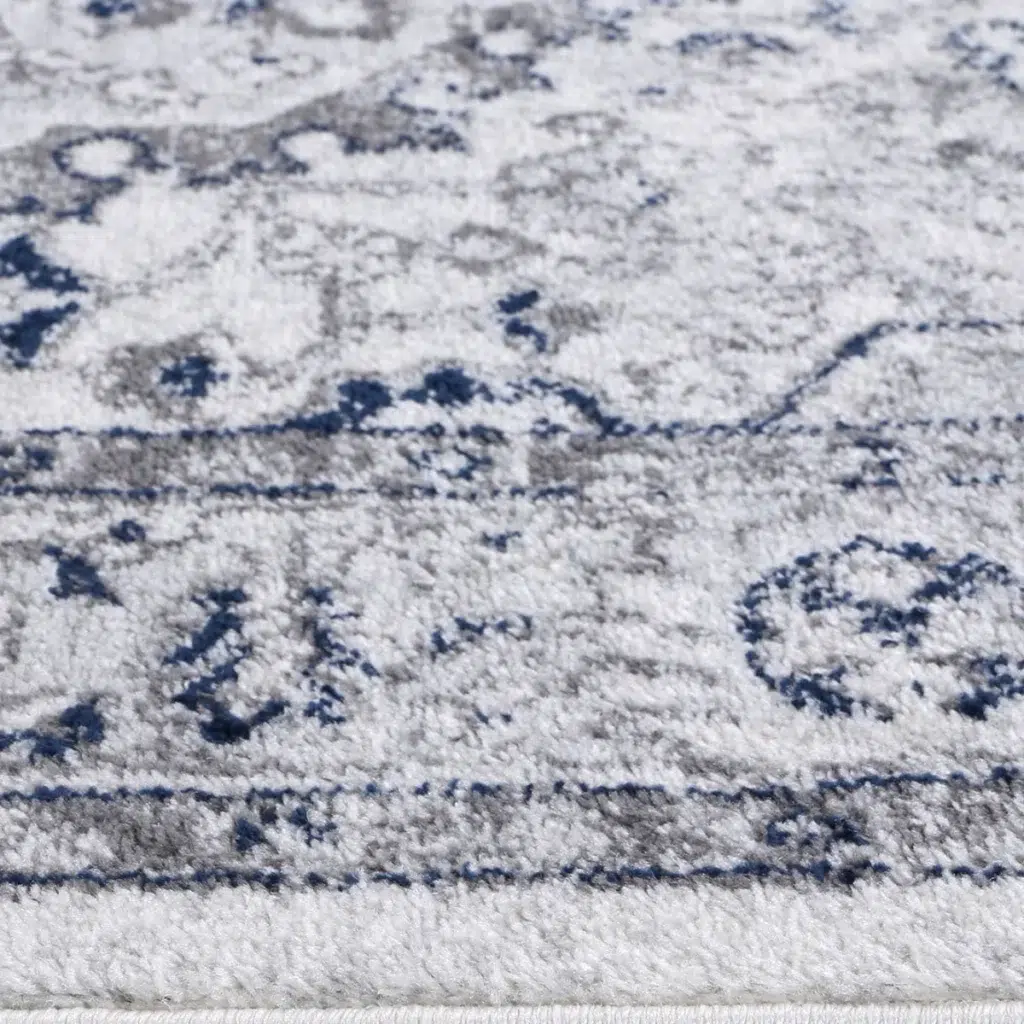 Timeless Provence Perols Grey Traditional Rug adds elegance to any room inspired by Southern France designs soft durable pile perfect for classic interiors