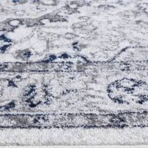 Timeless Provence Perols Grey Traditional Rug adds elegance to any room inspired by Southern France designs soft durable pile perfect for classic interiors