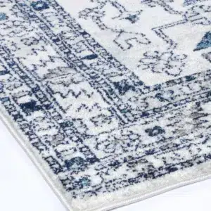 Elegant Provence Meze Grey Traditional Rug inspired by Southern France fields and hills adds vibrant sophisticated touch to any room easy maintenance anti static fiber available multiple sizes durable high quality craftsmanship