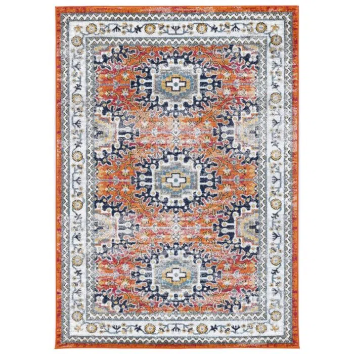 Provence Cannes Orange Transitional Rug
