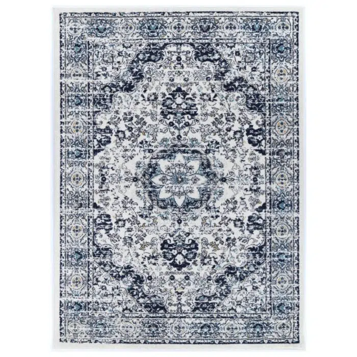 Provence Gruissan Blue & Ivory Transitional Rug
