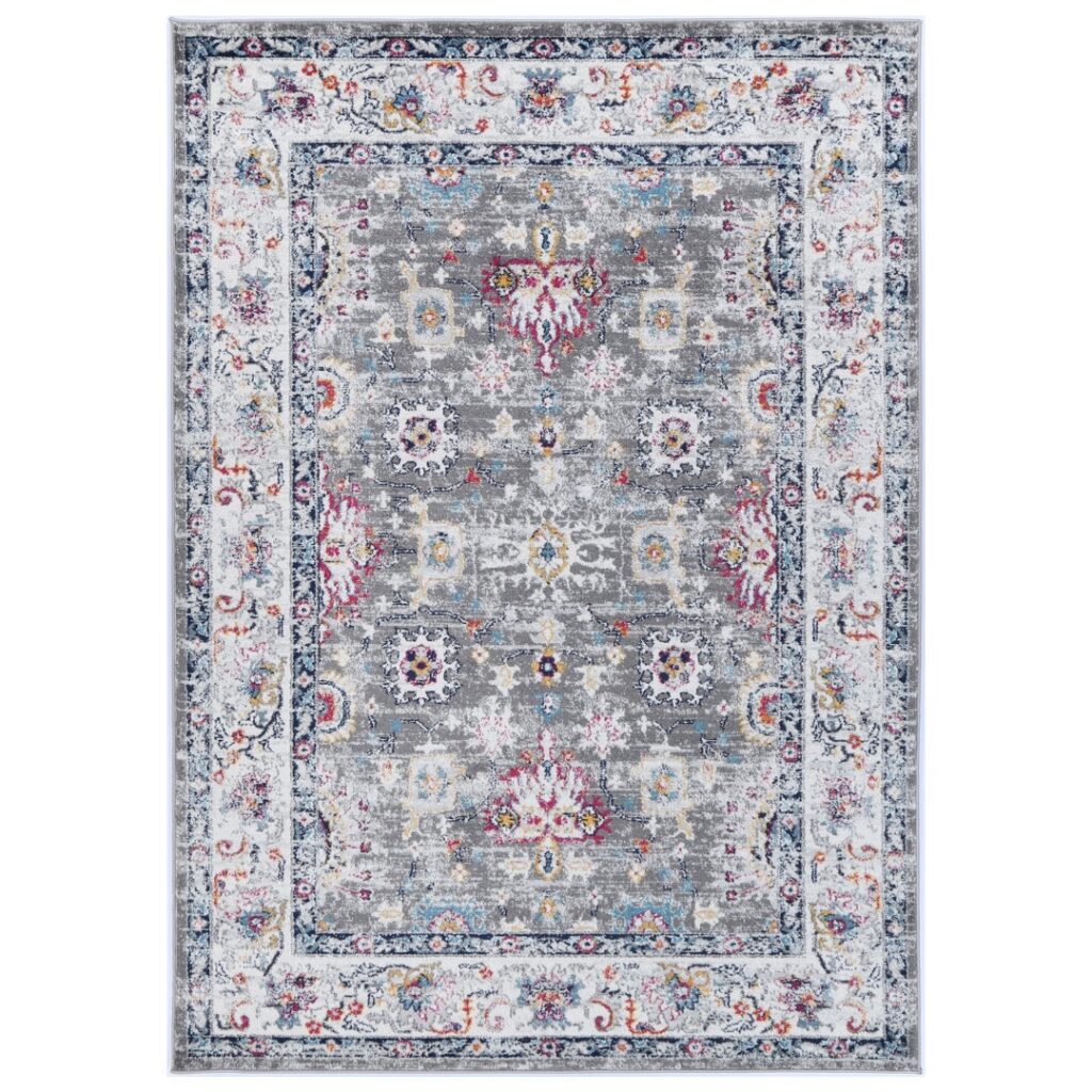 Timeless Provence Nice Multi Transitional Rug vibrant colors French countryside elegance durable high quality