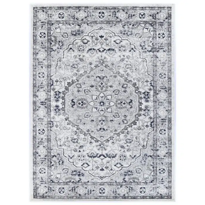 Provence Perols Grey Traditional Rug