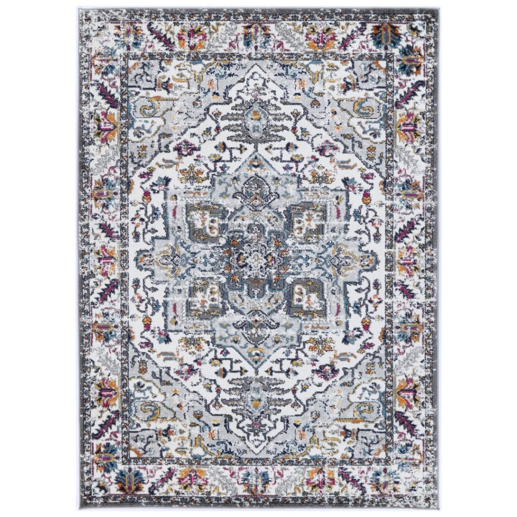 Elegant Provence Toulouse Multi Traditional Rug vibrant design versatile timeless anti static durable precision crafted soft sturdy feel perfect home decor