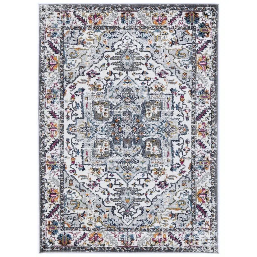 Elegant Provence Toulouse Multi Traditional Rug vibrant design versatile timeless anti static durable precision crafted soft sturdy feel perfect home decor
