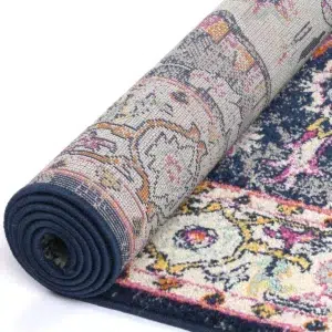 Luxurious Sicily Enna Multi Transitional Rug vibrant colors eclectic bohemian decor durable low maintenance