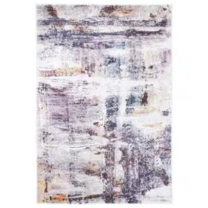 Soft pastel Santa Fe Verada abstract multi rug adds cozy elegance to any room with durable kid and pet friendly fibers