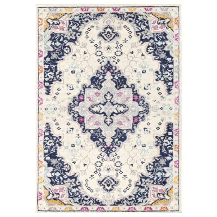 Sicily Acate Ivory & Multi Transitional Rug