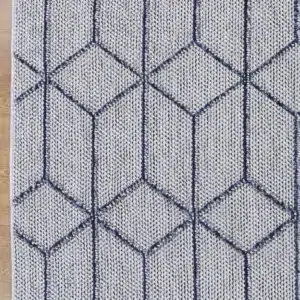 Vanuatu Greenslade Charcoal Geometric Flatweave Rug versatile indoor outdoor use stylish durable easy maintenance