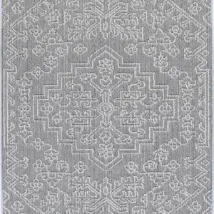Vanuatu Bule Ash Tribal Flatweave Rug stylish durable indoor outdoor use heatset polypropylene easy clean versatile design