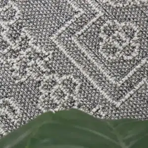 Vanuatu Bule Ash Tribal Flatweave Rug stylish durable indoor outdoor use easy maintenance versatile design perfect for any space