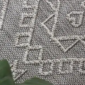 Vanuatu Kaua Ash Tribal Flatweave Rug elegant flatwoven design durable easy maintain versatile sizes modern living room decor