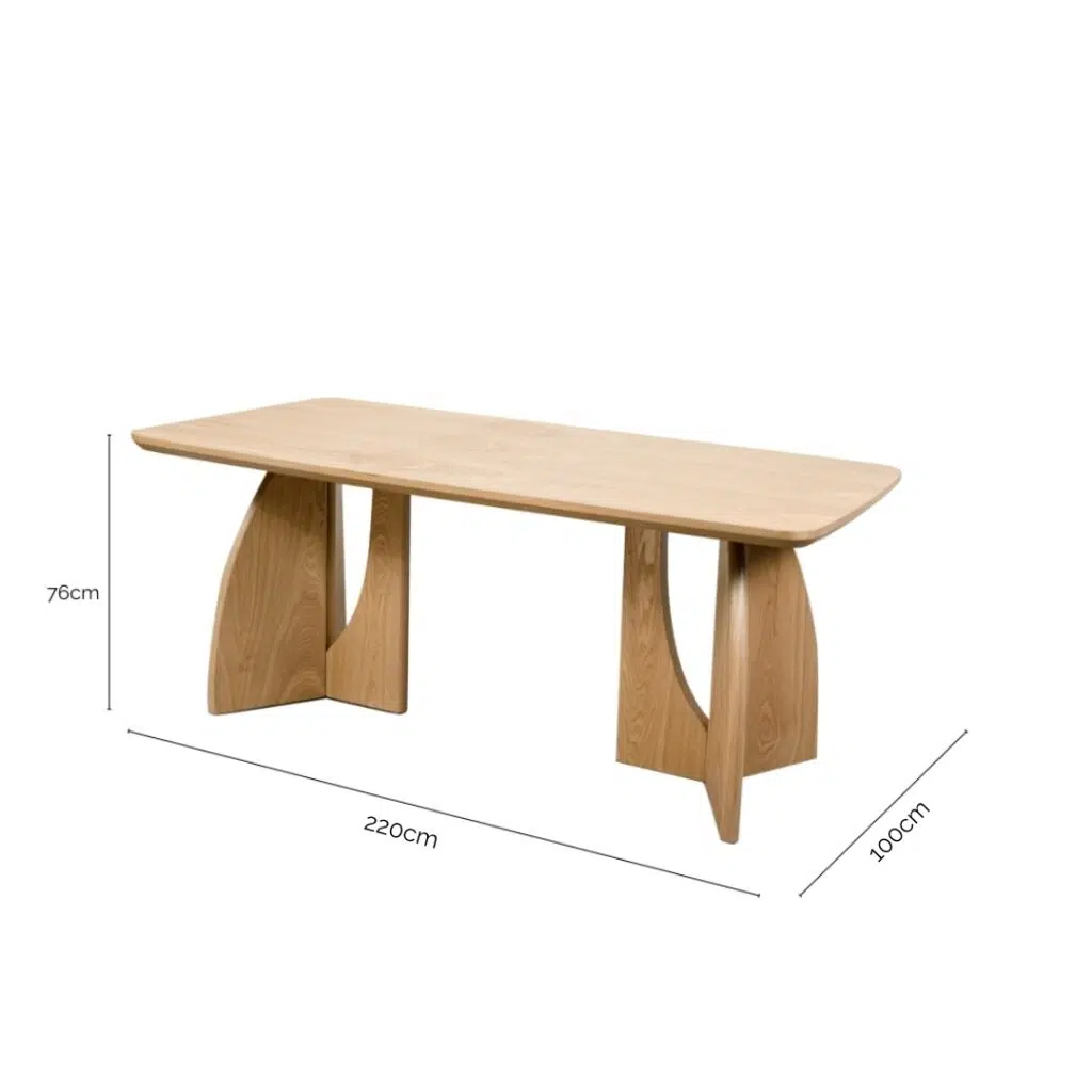 Cleo-Rectangular-220cm-Dining-Table