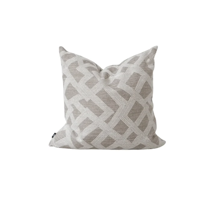 Lagom Linen Cushion 55cm – Beige / Natural