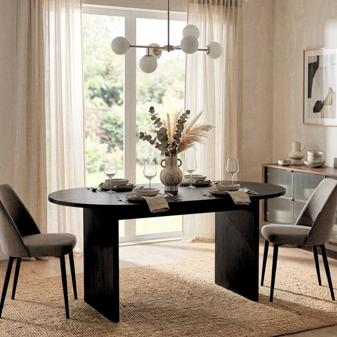 Nova Oval 160cm Dining Table