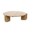 Arden 120cm Round Coffee Table with Ash Veneer Top
