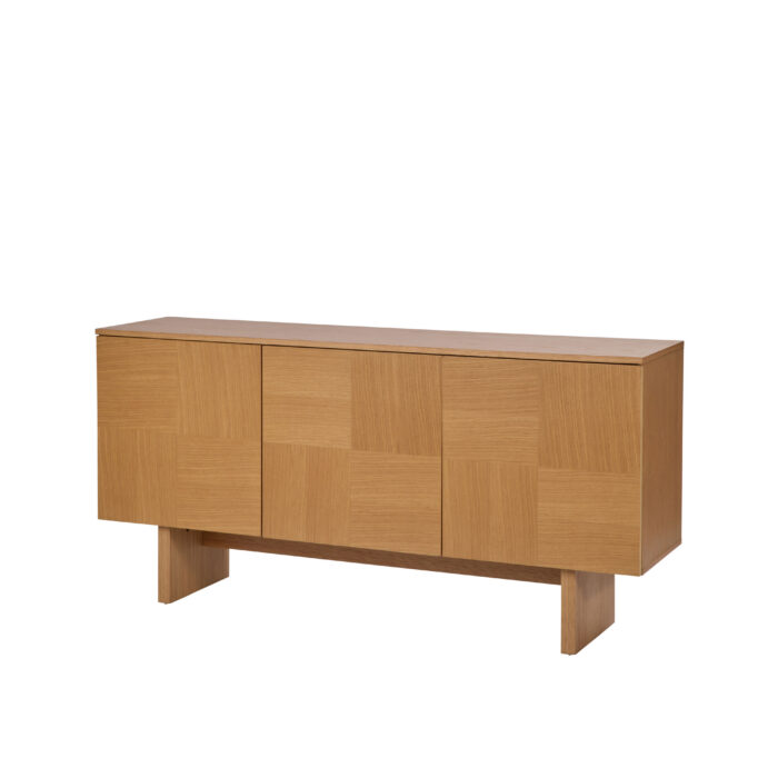 Rhys Buffet Unit Natural oak mid-century modern sideboard