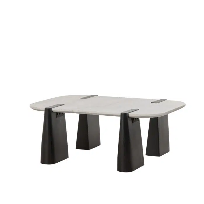 Dray Coffee Table – Black & White
