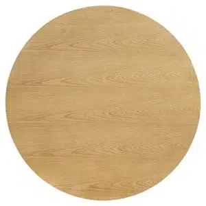 Eli Round Dining Table 1.5m Oak with Natural Wood Grain