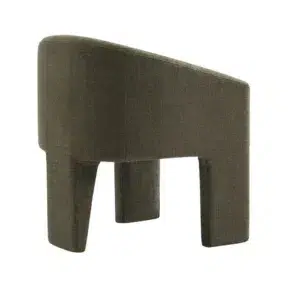 Kylie Dining Chair in sage green linen fabric