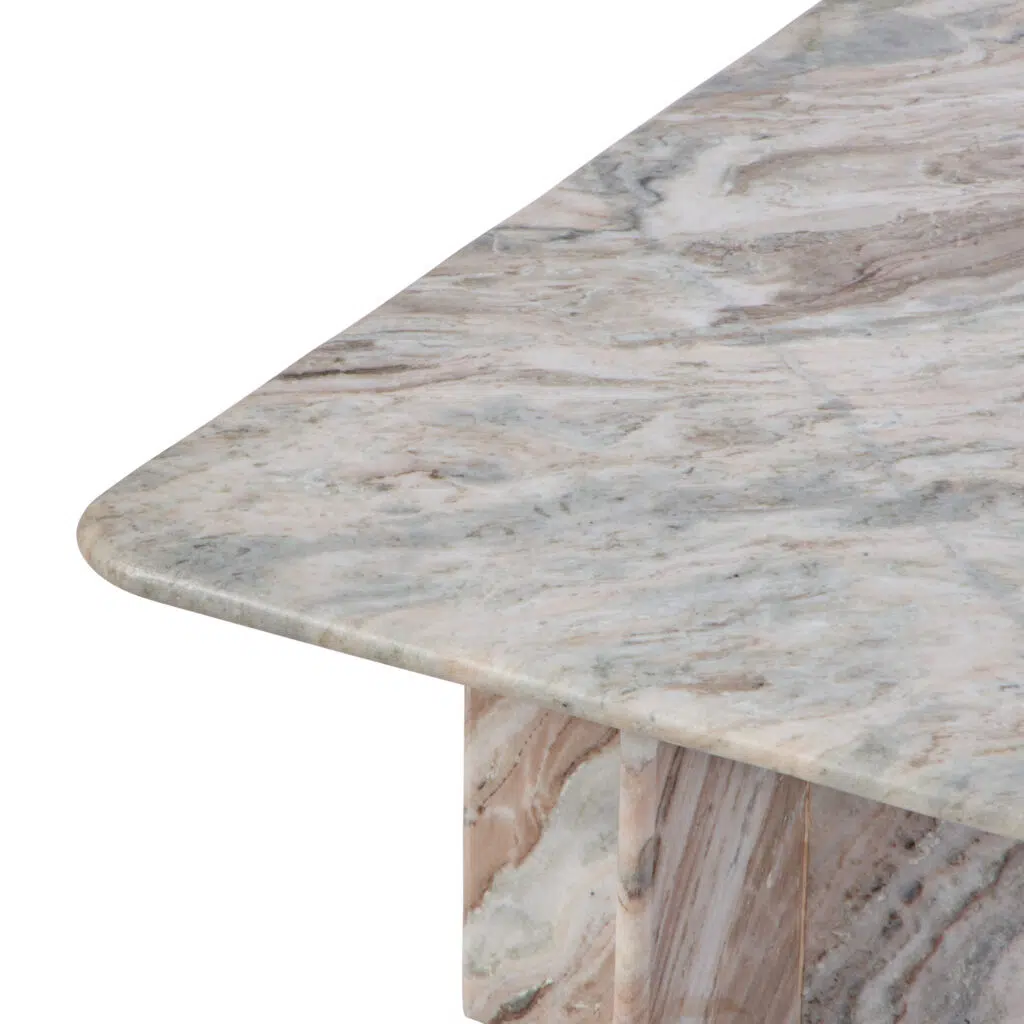 Nalu Coffee Table in multi-colored Toronto marble