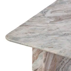 Nalu Coffee Table in multi-colored Toronto marble