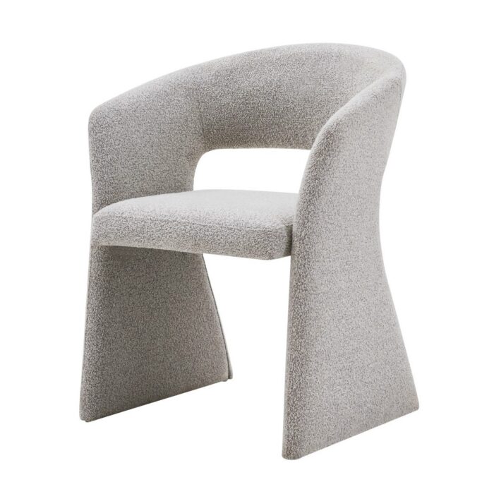 Nola Dining Chair in Latte - Modern Upholstered Design