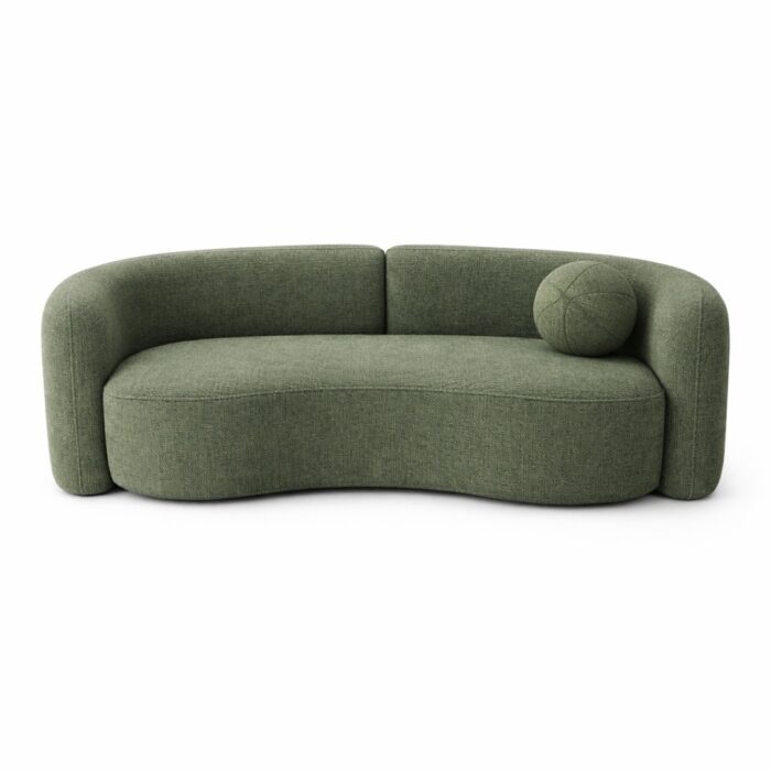 Yara 3 Seater Sofa – Green