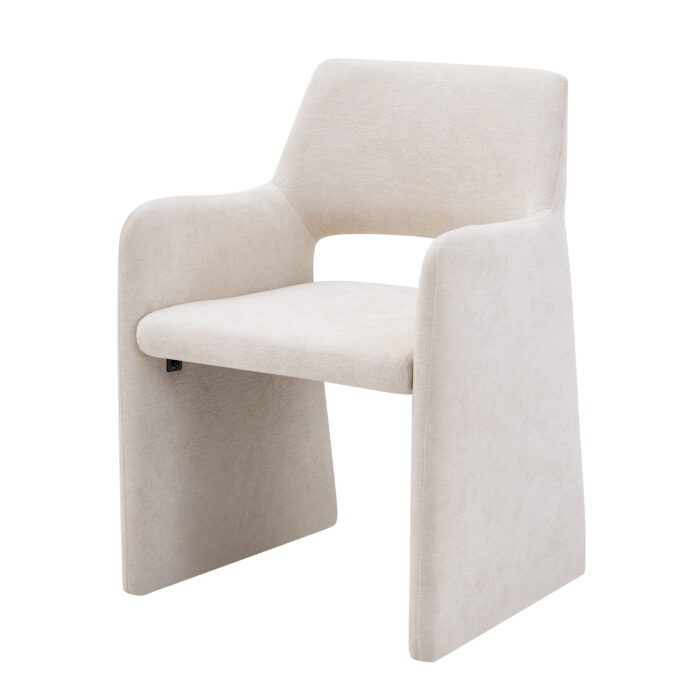 Romi Beige Dining Chair for Modern and Coastal Interiors