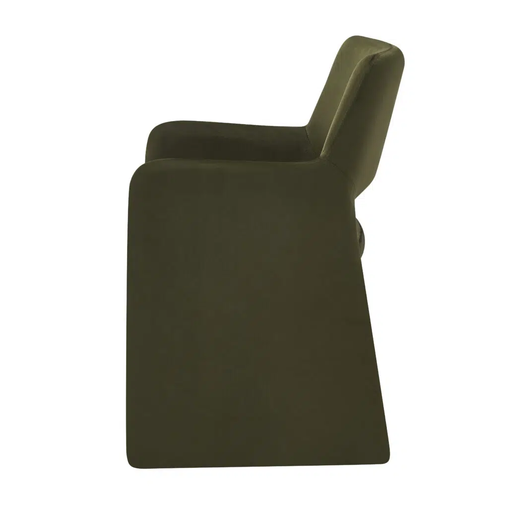 Romi Dining Chair in Green for modern and rustic interiors