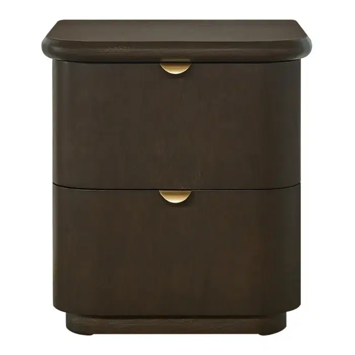 Lina Bedside Table – Smoked Oak