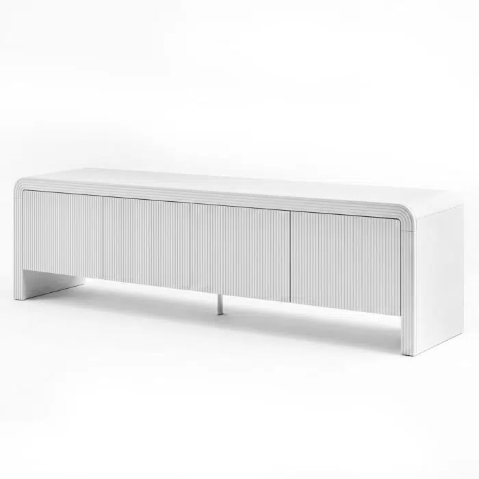 Artiss 180cm TV Unit Entertainment Unit Storage Cabinet – White