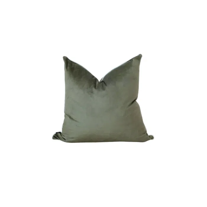 Maison Velvet Cushion 55cm – Green