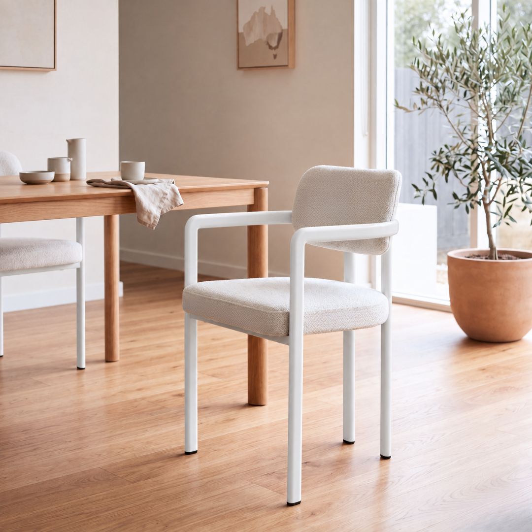 Felina Dining Chair – All Cream