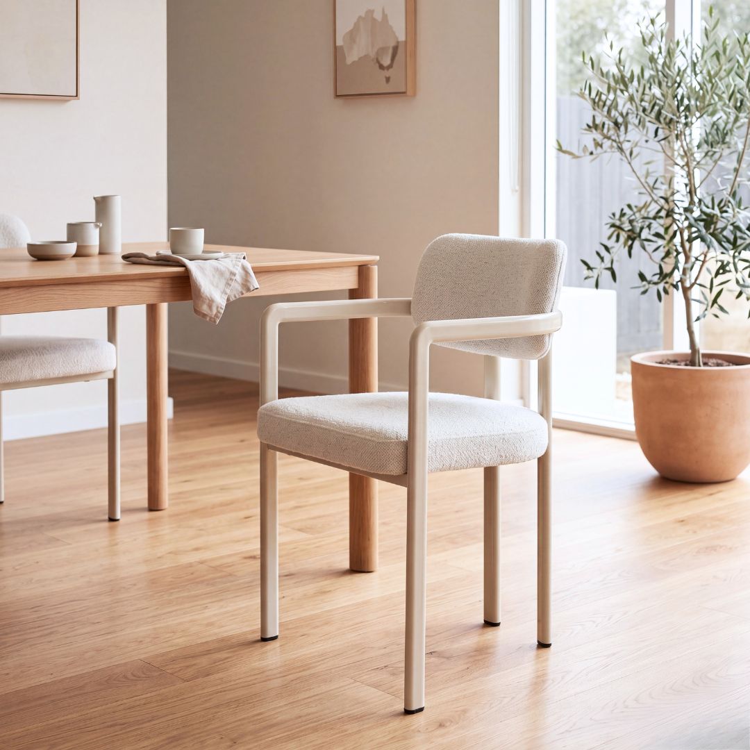 Felina Dining Chair – All Cream