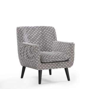 Georgia Armchair - Monochrome Weave