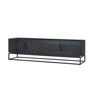 Brittania Entertainment Unit 200cm - Black