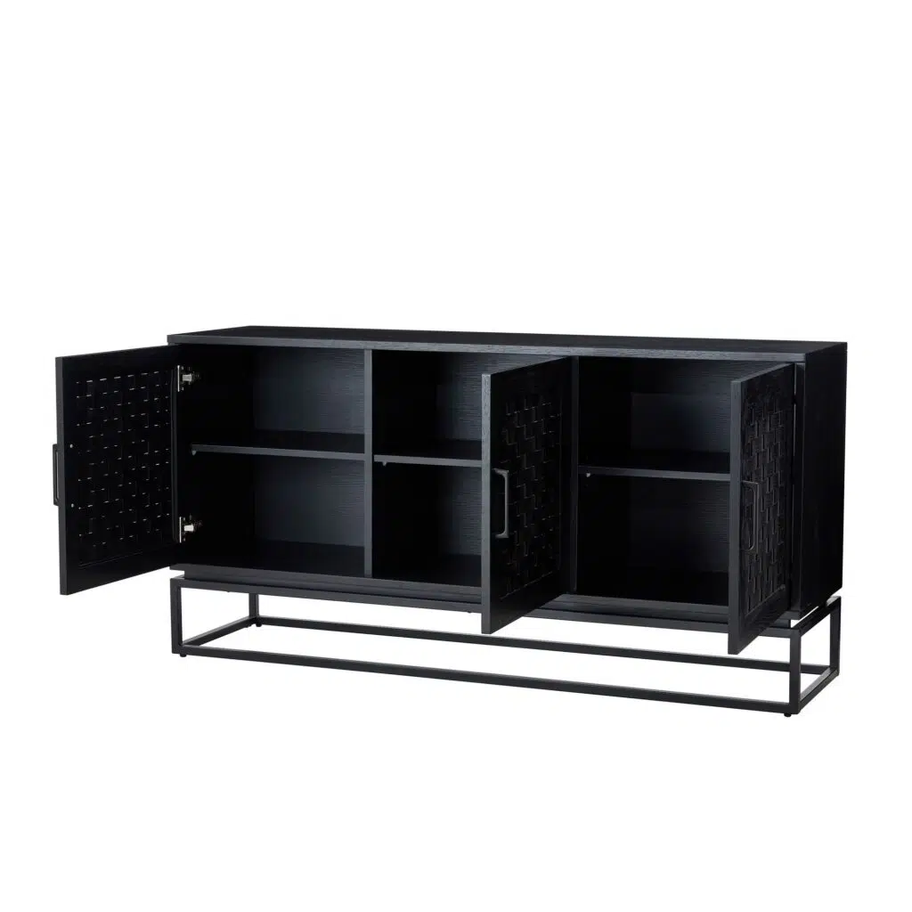 Brittania Buffet Sideboard 150cm - Black