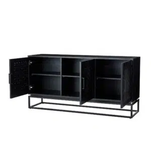 Brittania Buffet Sideboard 150cm - Black