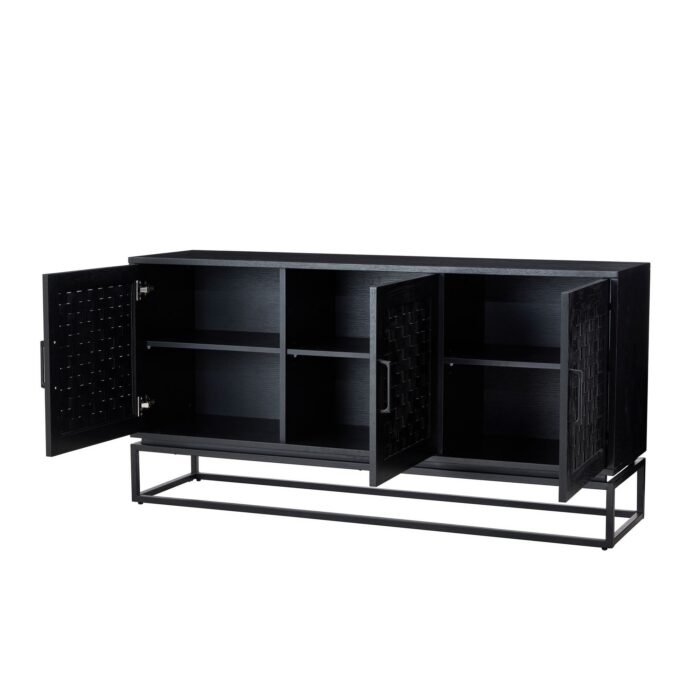 Brittania Buffet Sideboard 150cm - Black