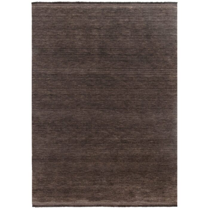 Charleston Hand-Knotted Wool Brown Rug
