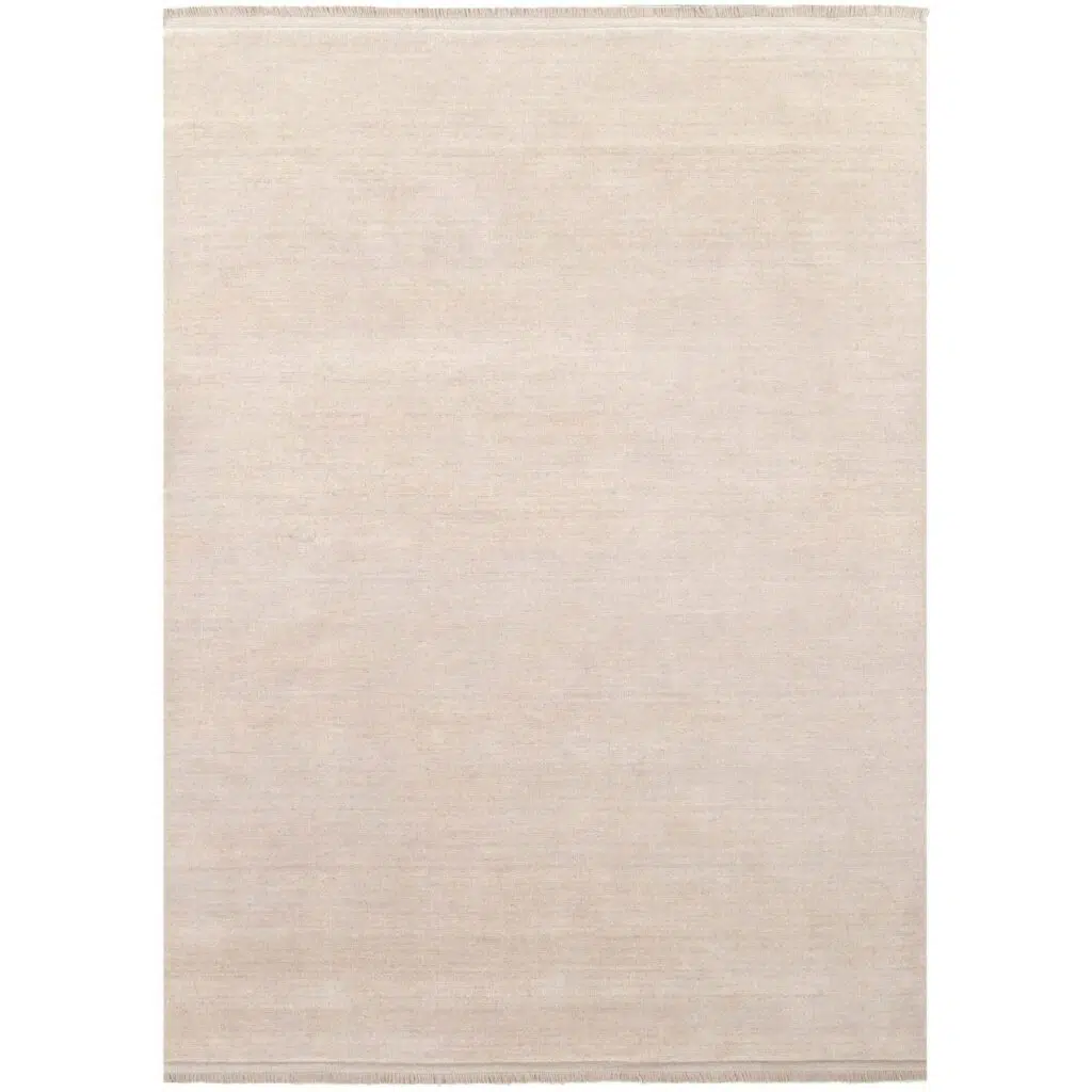 Charleston Hand-Knotted Wool Beige Rug